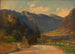 Vallée de Gastein - Anton Hansch — vy av konstverket