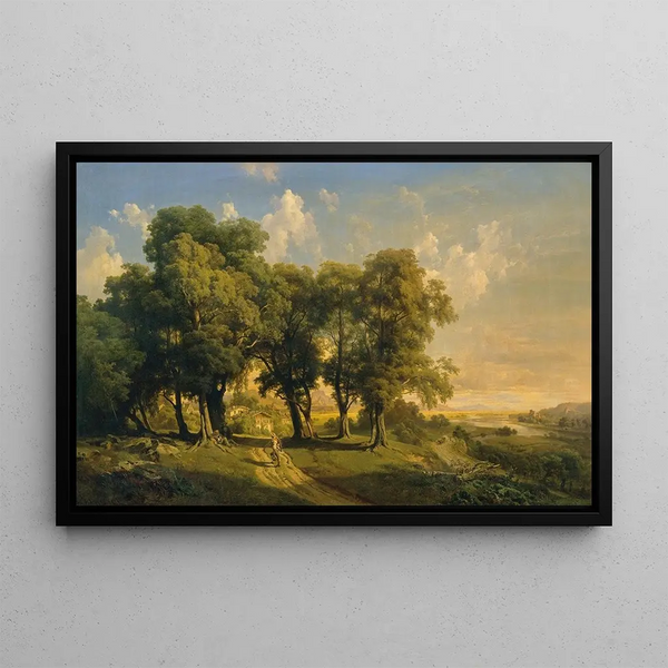 Anton Hansch - Unter den Linden Abendlandschaft.webp
