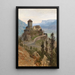 Château du Tyrol - Anton Hlaváček — inramlat konstverk på väggen