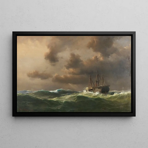 Anton Melbye - Nach dem Sturm.webp