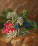 Blommor i Alperna - Anton Mollis — vy av konstverket