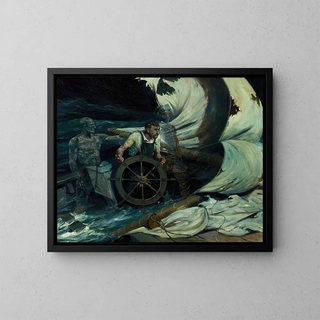 Anton Otto Fischer - Peril at Sea.webp