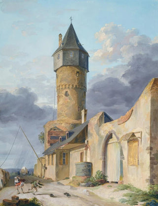 Anton Radl - Die Friedberger Warte zu Frankfurt am Main.webp