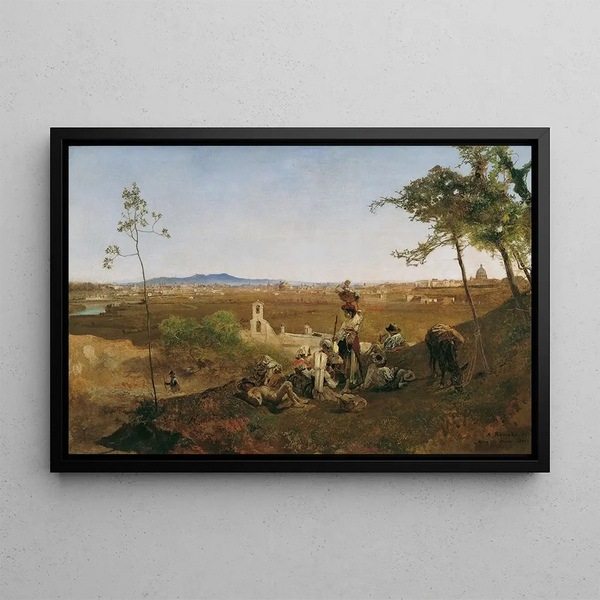 Anton Romako - Blick auf Rom vom Monte Mario.webp