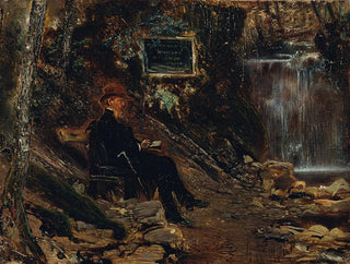 Längd: 60 cm x 80 cm, olja på duk, 1870-talet, av Anton Romako — vy av konstverket