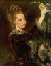 Elisabeth von Nast-Kolb née Hardegg - Anton Romako — vy av konstverket