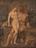 Hercule och Omfale - Anton von Gegenbaur — vy av konstverket