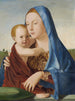 Vierge à l'Enfant - Antonello da Messina — vy av konstverket