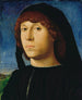 Porträtt av en man - Antonello da Messina — vy av konstverket