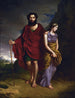 Œdipe et Antigone - Antoni Brodowski — vy av konstverket
