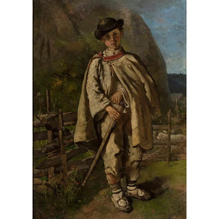 Antoni Gramatyka - Portrait of a Highlander boy.webp