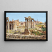 Rom, Forum Romanum - Antonietta Brandeis — inramlat konstverk på väggen