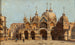 Venise La façade de la Basilique Saint-Marc - Antonietta Brandeis — vy av konstverket