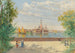 Venise, vy över San Giorgio från Giardini - Antonietta Brandeis — vy av konstverket