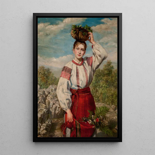 Antonina Majewska - Girl Returning from the Forest.webp