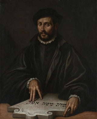 Antonio Campi - Portrait of a Man with a Hebrew Tablet.webp