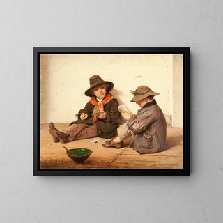 Antonio Ermolao Paoletti - Boys Playing Cards.webp
