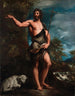 Saint Jean-Baptiste au désert efter Titien - Antonio Guardi — vy av konstverket