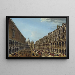 Antonio Joli - Procession in the Courtyard of the Ducal PalaceVenice.webp