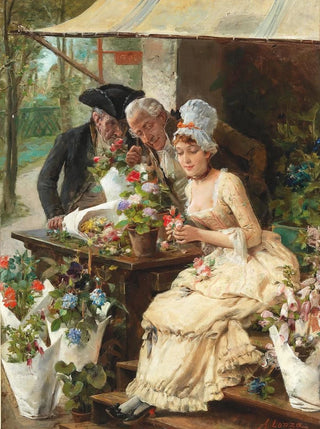Antonio Lonza - The Flower Seller.webp