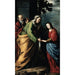 Reproduktion av målningen La Visitation - Antonio de Pereda