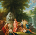 Apollon bland herdar, en studie för det gamla Burgtheater i Wien - Heinrich Friedrich Füger — vy av konstverket