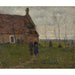 Reproduktion av målningen Efter kontoret - Henri Le Sidaner