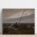 Reproduktion av målningen Efter åskvädret - Caspar David Friedrich