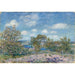 Reproduktion av målningen Eftermiddag i maj vid By, nära Moret-sur-Loing - Alfred Sisley