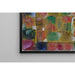 Reproduktion av målningen Träd och arkitektoniska rytmer - Paul Klee