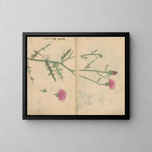 Carnet de croquis Pl062 - Ariyoshi Kondo — inramlat konstverk på väggen