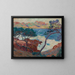 Agay - Armand Guillaumin — inramlat konstverk på väggen