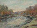 Barrage de Génetin - Armand Guillaumin — vy av konstverket