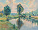 Bord de rivière - Armand Guillaumin — vy av konstverket