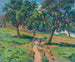 Chemin de Damiette - Armand Guillaumin — vy av konstverket