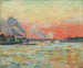 den sammanflödande floden Seine och Marne i Ivry - Armand Guillaumin — vy av konstverket