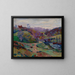 Pont Charraud à Crozant - Armand Guillaumin — inramlat konstverk på väggen