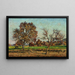 Damiette et la Saint-Martin - Armand Guillaumin — inramlat konstverk på väggen