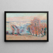 Gelée blanche à Crozant - Armand Guillaumin — inramlat konstverk på väggen