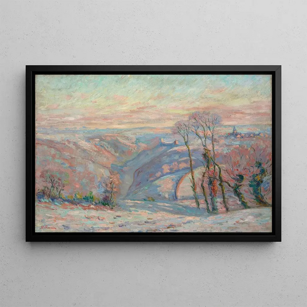 Armand Guillaumin - Gele blanche au village de Crozant.webp