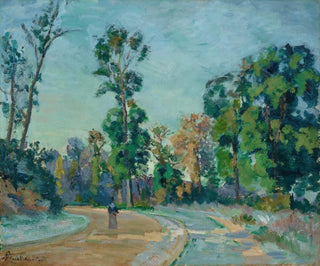 Gèle blanche i Île-de-France - Armand Guillaumin — vy av konstverket