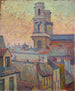 Église Saint-Sulpice de Paris - Armand Guillaumin — vy av konstverket