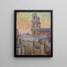 Église Saint-Sulpice de Paris - Armand Guillaumin — inramlat konstverk på väggen