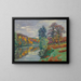 La Roche De L’echo, Crozant (1913) - Armand Guillaumin — inramlat konstverk på väggen