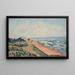 Les Dunes Île de Ré - Armand Guillaumin — inramlat konstverk på väggen