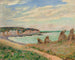 Landskap av La Manche - Armand Guillaumin — vy av konstverket