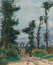Landskap Île de France - Armand Guillaumin — vy av konstverket