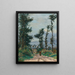 Landskap Île de France - Armand Guillaumin — inramlat konstverk på väggen