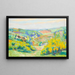 Pont Charraud Creuse - Armand Guillaumin — inramlat konstverk på väggen