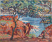 klipporna på Besse-ön i Agay - Armand Guillaumin — vy av konstverket